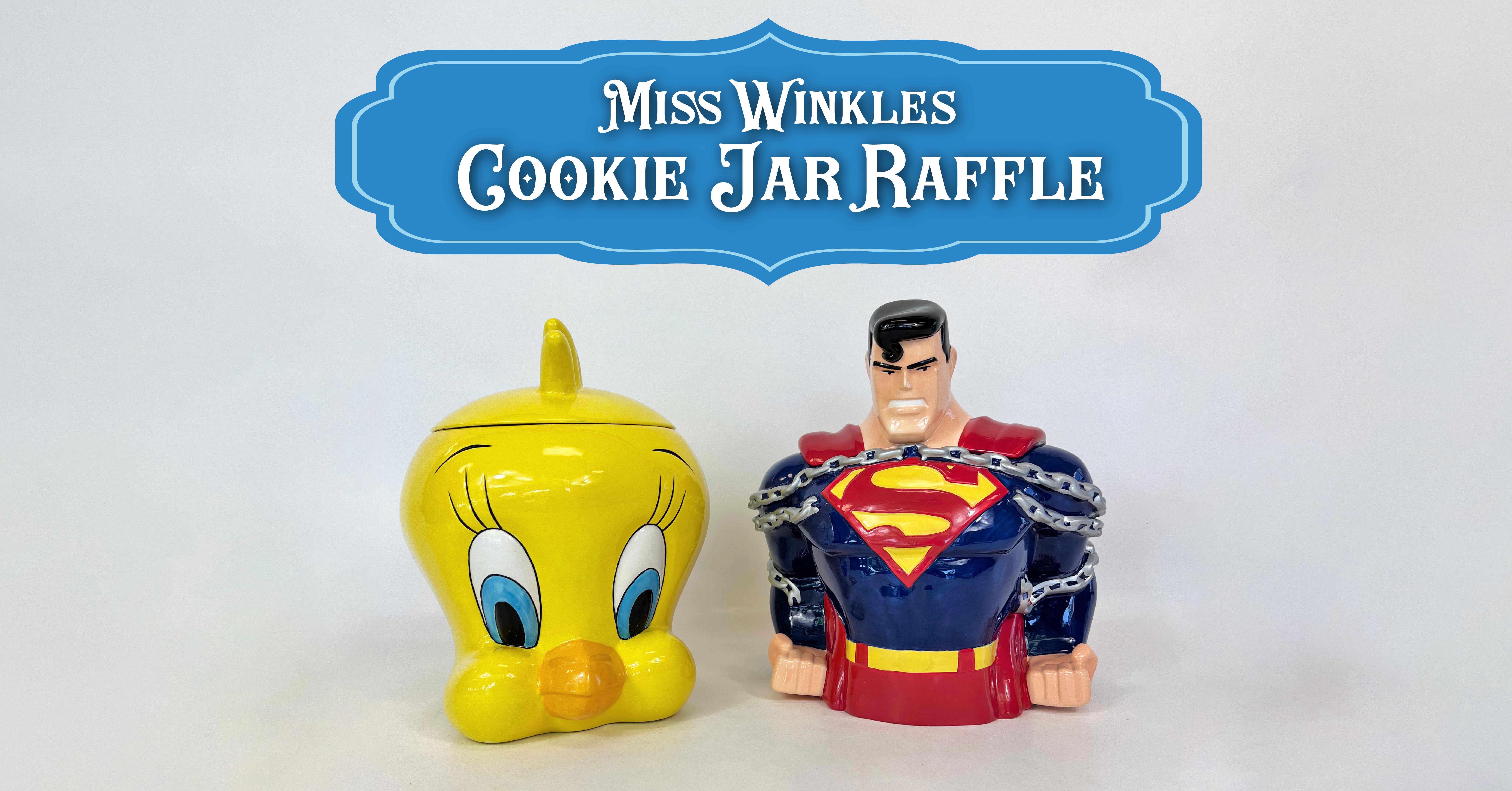 Tweety Bird and Superman Cookie Jar